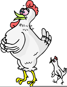 Animated Chicken Clipart Image