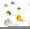 Glass Marbles Clipart Image