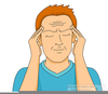 Person With Headache Clipart Image