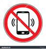 Cell Phone Ringing Clipart Image