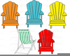 Beach Chair Clipart Black And White Image
