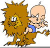 Angry Lion Clipart Image