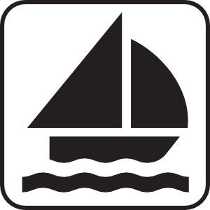 Boat Sailing 1 Clip Art