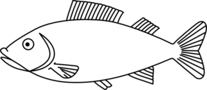Fish 22 Clip Art at Clker com vector  clip art online 