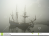 Sail Ship Fog Clipart Image