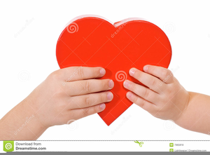 Hands Holding Playing Cards Clipart Image