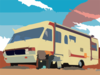 Recreational Vehicle X Clip Art