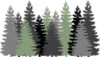 Green Tree Forest Clip Art