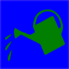 Imbuto Blu/verde 1/a Clip Art