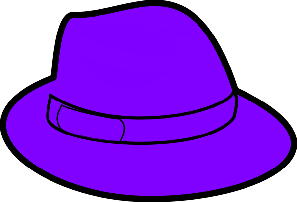 Purple Hat Clip Art at Clker.com - vector clip art online, royalty free