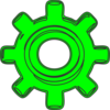 Gear6 Clip Art