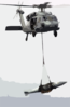 An Mh-60s Knighthawk Helicopter From The Clip Art