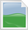 Generic Image File Icon Clip Art