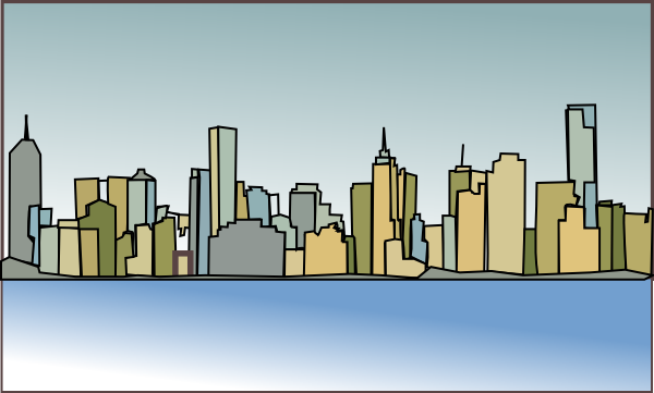 clipart skyline new york - photo #23