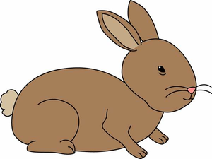 Bunny Eyes Clipart Image