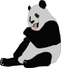 Panda 5 Clip Art