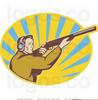 Trap Skeet Clipart Image