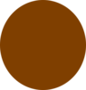 Small Brown Dot  Clip Art