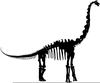 Dinosaur Silhouette Clipart Image