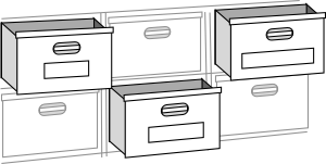 File Cabnet Drawers Clip Art