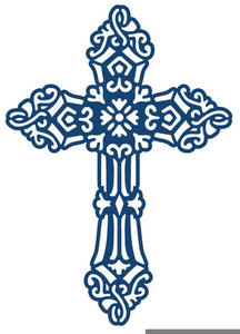 Gold Celtic Cross Clipart Image