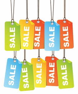 Free Sidewalk Sale Clipart Image