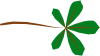 Palmate Leaf Lobed Clip Art