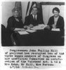 [congress, U.s. - Women Members: Mrs. Kahn, Mrs. Norton And John Phillip Hill - Unofficial Committee On Modification Of Volstead Act] Image