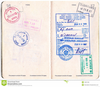 Canadian Passport Clipart Image