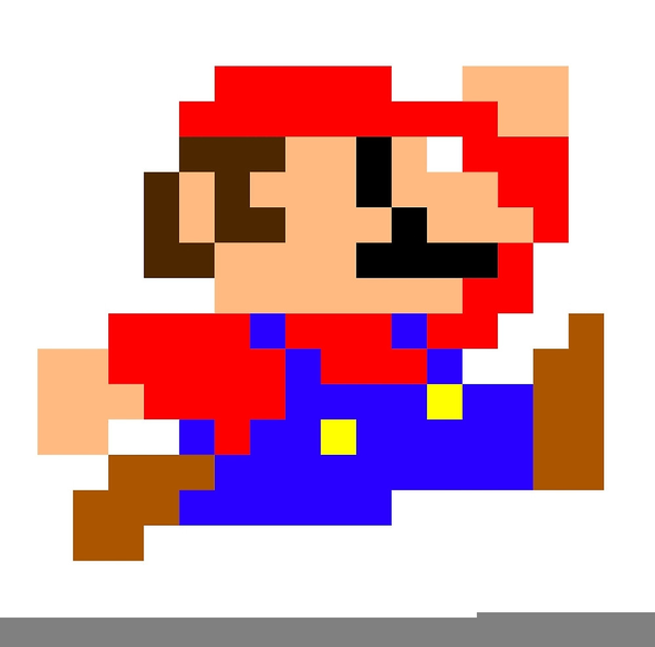 Super Mario Pixel | Free Images at Clker.com - vector clip art online ...
