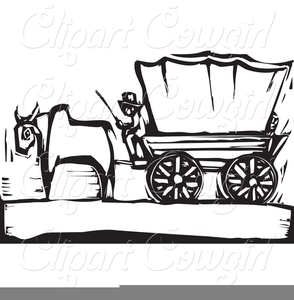 Covered Wagon Clipart Image