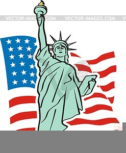 Clipart Bandiera Americana Image