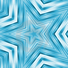 Bright Blue Stars Design Image