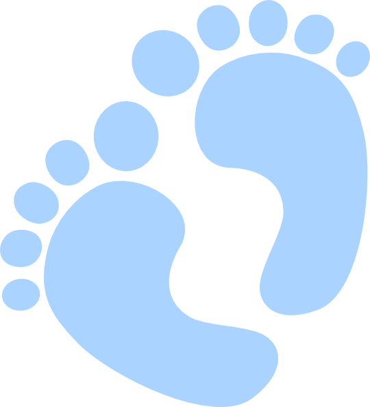 Cute Baby Feet Clip Art