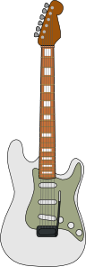 Fender Stratocaster Guitar Clip Art