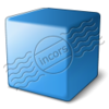 Cube Blue Image