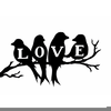 Clipart Pictures Of Lovebirds Image