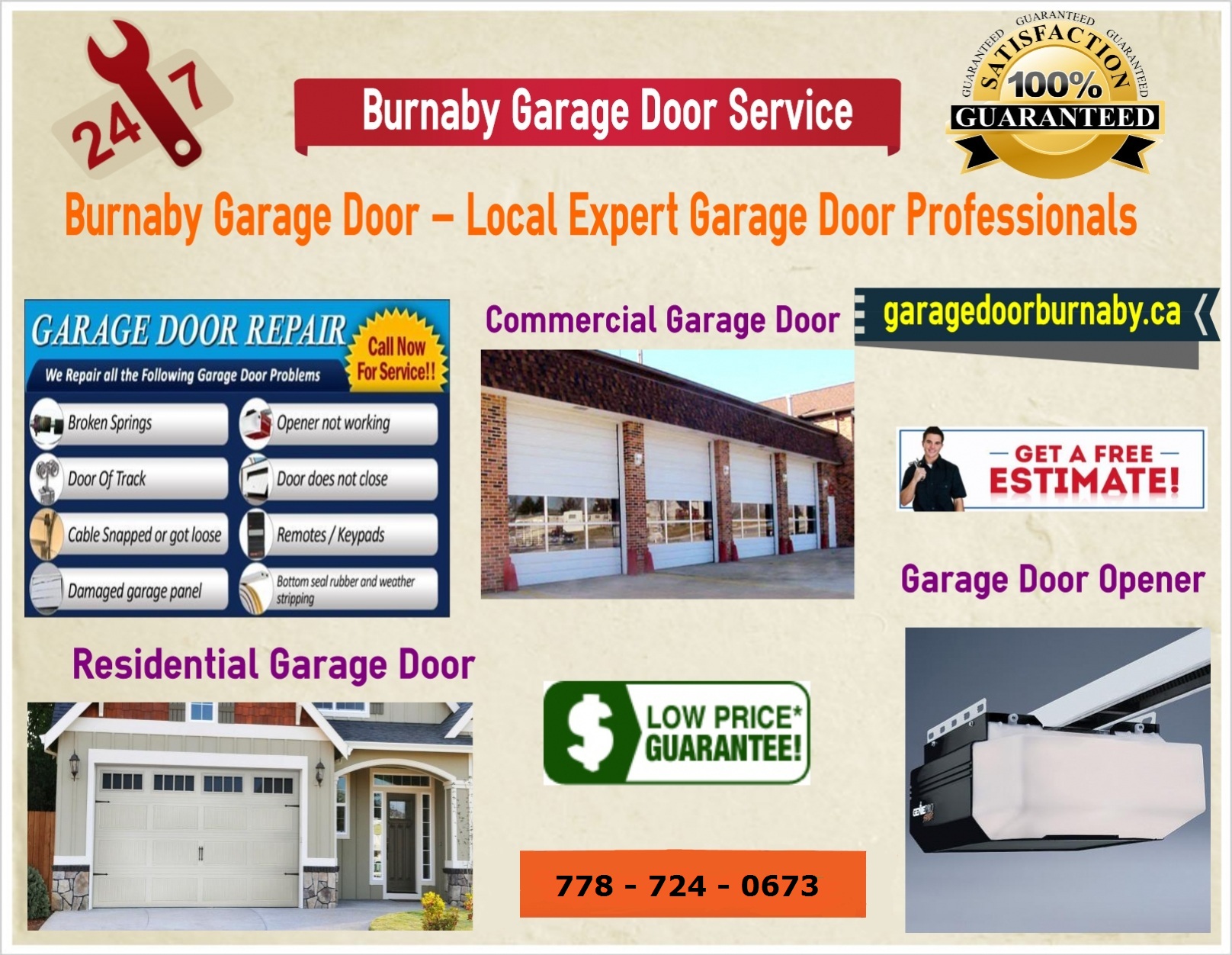 Garage Door Repair Burnaby | Free Images at Clker.com - vector clip art ...