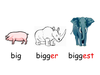 Comparative Adjectives Clipart Image
