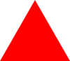 Red Triangle Clip Art at Clker.com - vector clip art online, royalty ...