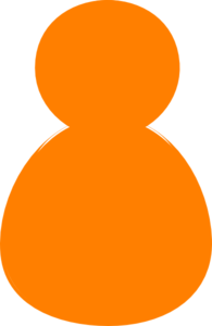 Orange Man Gook Clip Art