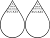 A Drop For Your Bucket Clip Art