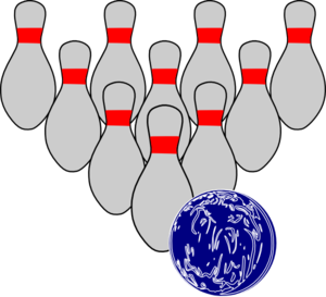 Bowling Duckpins Clip Art