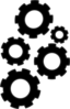 Cogs Collection Small Clip Art