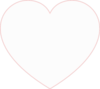 White-heart Clip Art