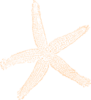 Sandy Starfish Clip Art