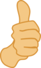 Thumbs Up Clip Art