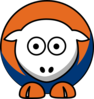 Sheep Edmonton Oilers Team Colors Clip Art