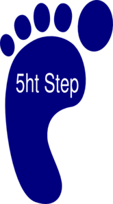 Fifth Step Clip Art