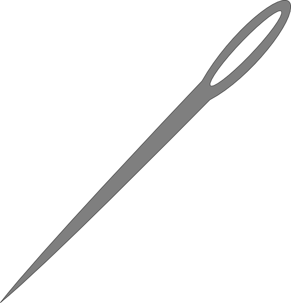 Gray Needle Clip Art at Clker.com - vector clip art online, royalty ...
